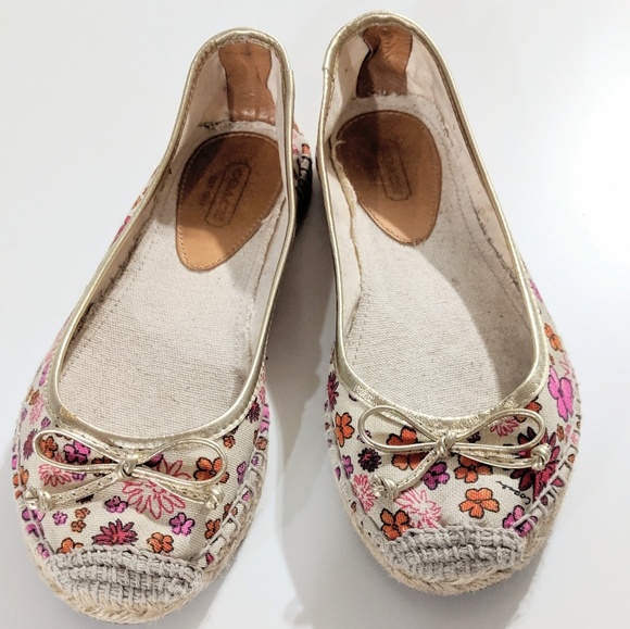 Coach Shoes - Coach Espadrilles Sz 5